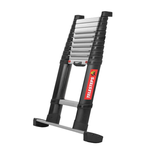 Telesteps TEL72241681 3.5m Prime Line Telescopic Ladder with Stabiliser Bar Perfect for Professional Use